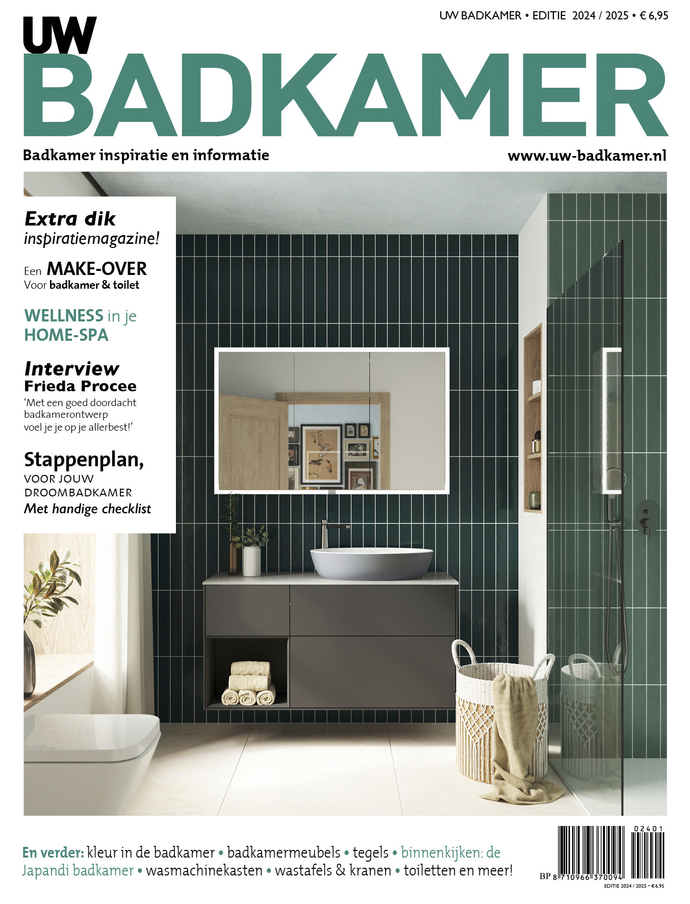 FotoNieuwste badkamermagazine: inspiratie bij het verbouwen van de badkamer